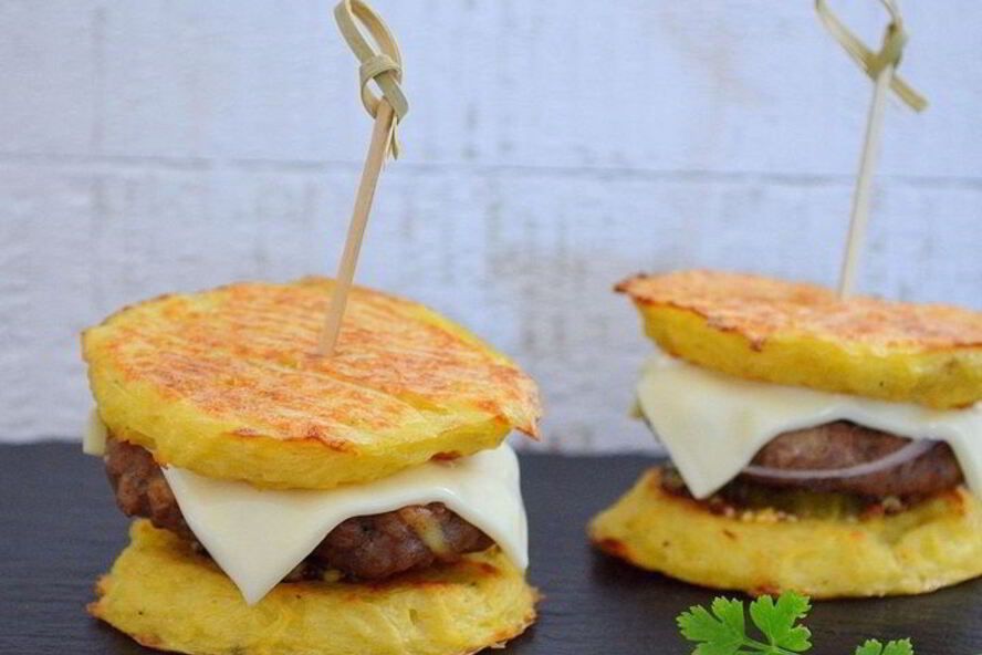 Рецепт картофельных бургеров с мясом