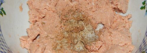 котлеты для бургеров из фарша. Шаг 2