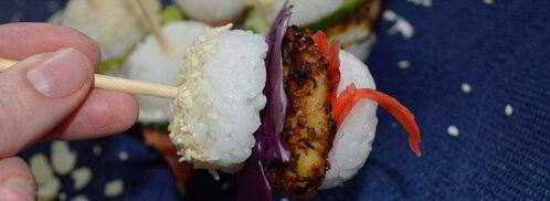 мини суши-бургеры. Шаг 4