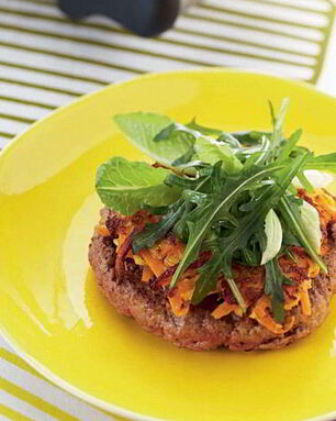 Морковный бургер