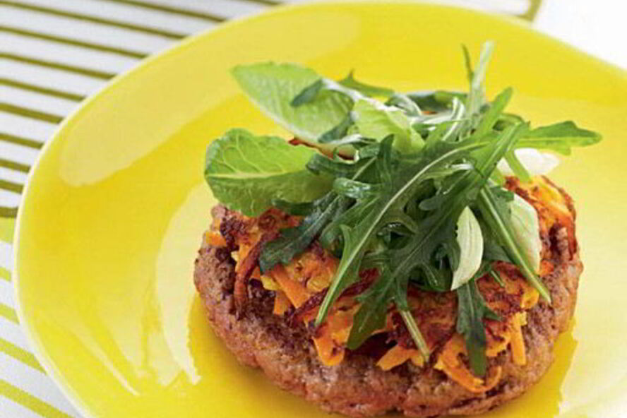 Рецепт морковного бургера