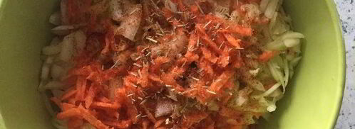 постный бургер с котлетой из нута и свекольным соусом. Шаг 6