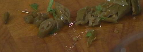 рыбный гамбургер с манго-майонезом. Шаг 3