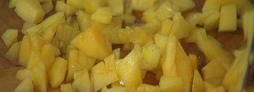 рыбный гамбургер с манго-майонезом. Шаг 9