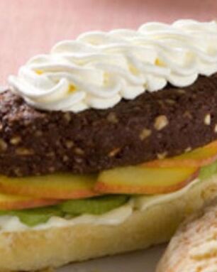 Шоколадно-ореховый бургер