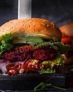 Вегетарианский бургер