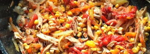 буррито с курицей. Шаг 7