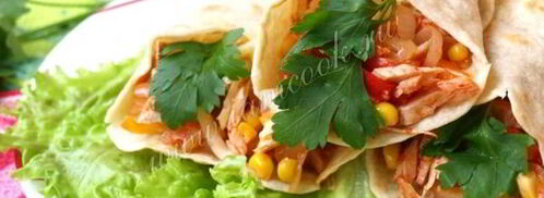 буррито с курицей. Шаг 11