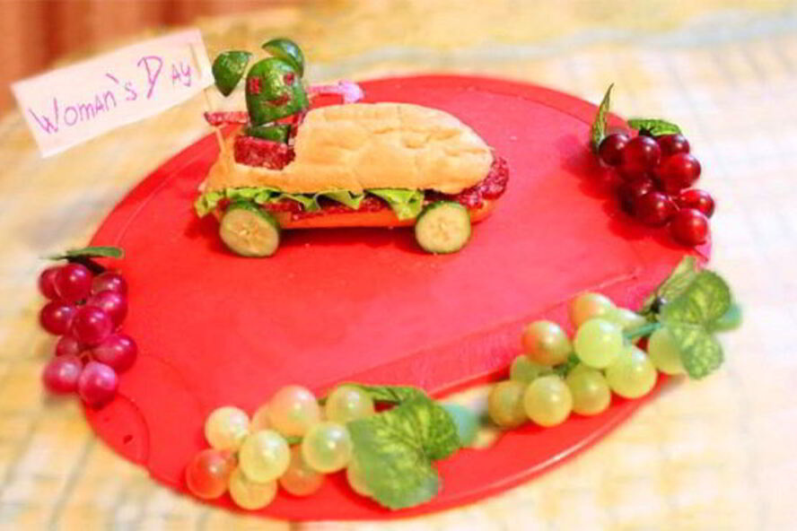 Рецепт бутерброда детского