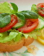 Бутерброд с авокадо