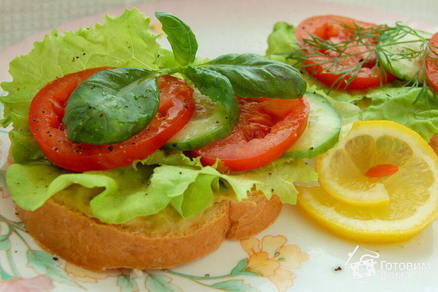 Рецепт бутерброда с авокадо