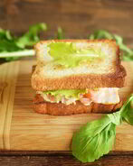 Бутерброд с беконом