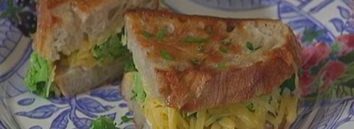 бутерброд с брокколи и сыром. Шаг 8