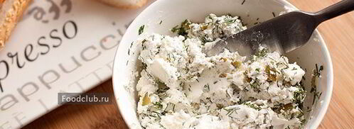 бутерброд с творожным сыром. Шаг 3