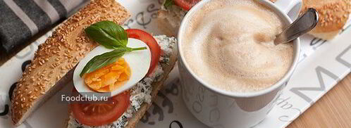 бутерброд с творожным сыром. Шаг 5