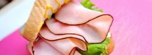 бутерброд с ветчиной и помидорами. Шаг 4