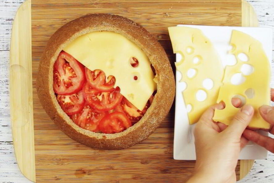 Рецепт бутерброда в духовке