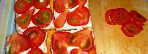 бутерброды футбольный мяч. Шаг 2