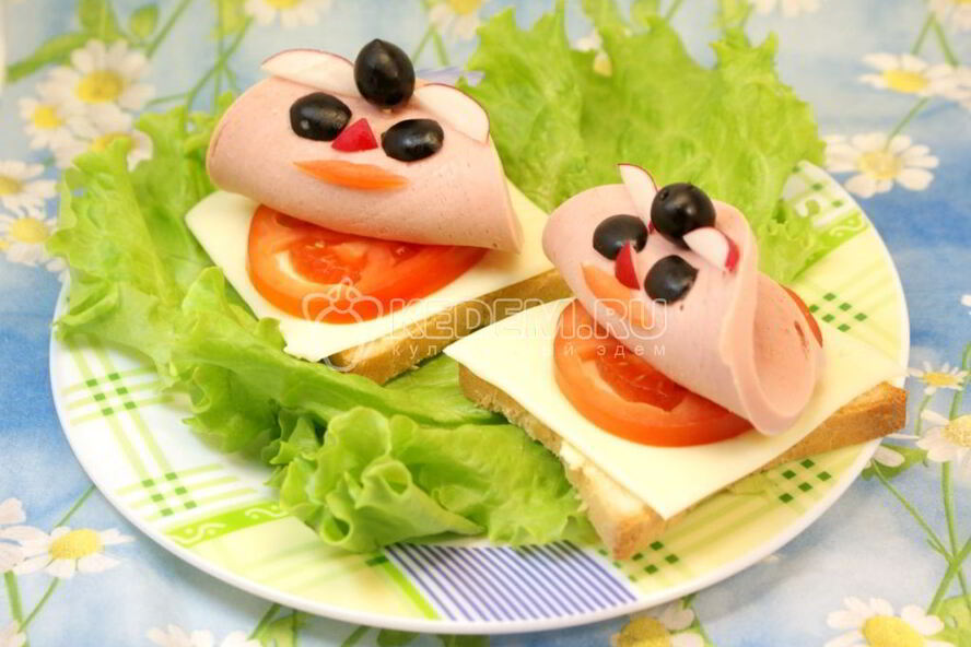 Рецепт бутербродов кораблики