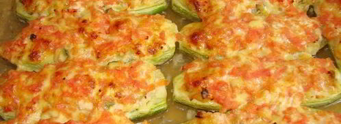 бутерброды-лодочки из цуккини. Шаг 17