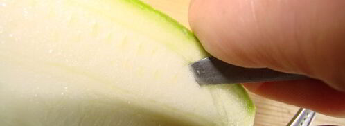 бутерброды-лодочки из цуккини. Шаг 5