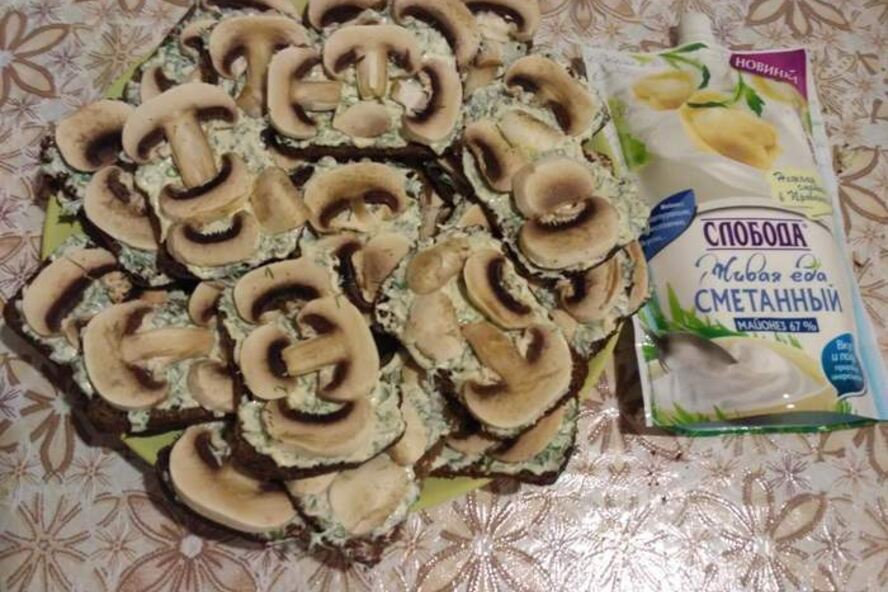 Рецепт бутербродов оренбургских