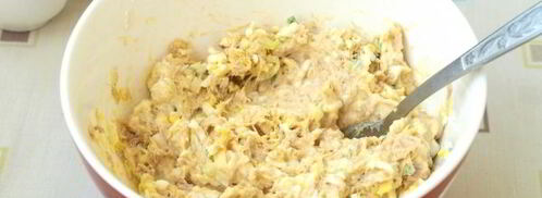 бутерброды с консервированным тунцом. Шаг 7