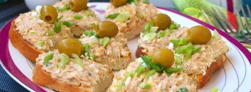 бутерброды с консервированным тунцом. Шаг 9