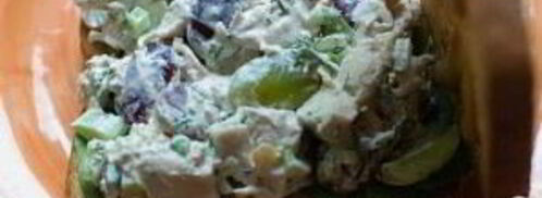 бутерброды с куриным салатом. Шаг 8