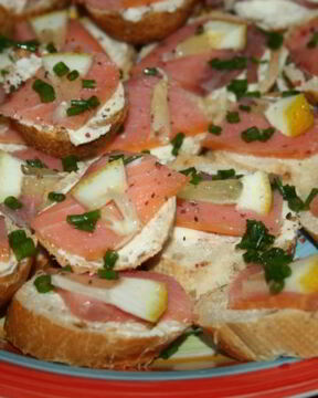 Бутерброды с рыбой Любимые