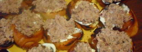 бутерброды с сардинами праздничные. Шаг 2