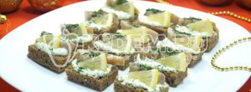 бутерброды с селедкой. Шаг 7