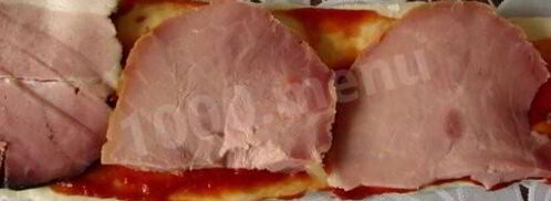 бутерброды с ветчиной. Шаг 10