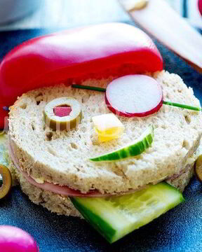 Детский бутерброд Пират