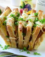 Гармошка из бутербродов