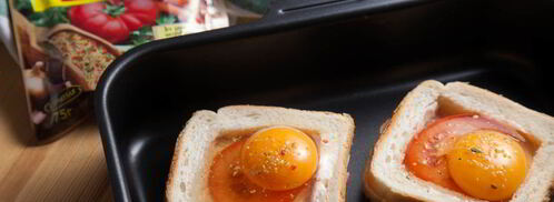 горячие бутерброды с окороком. Шаг 5