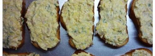 горячие бутерброды творожные. Шаг 8