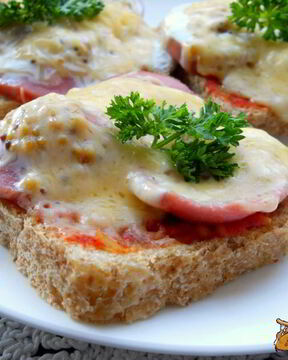 Горячие бутерброды за 2 минуты в микроволновке