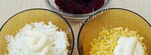 праздничные бутерброды с сельдью. Шаг 4