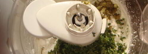 творожный крем для овощей и бутербродов. Шаг 5