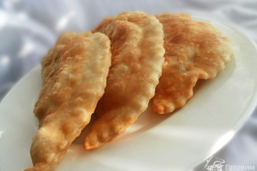 Рецепт чебурека сочного
