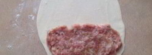 чебуреки из слоеного теста. Шаг 9