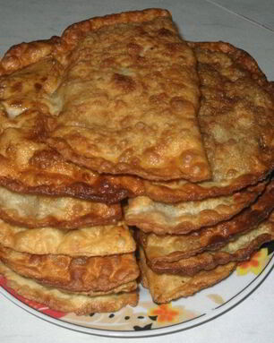 Чебуреки на кефире