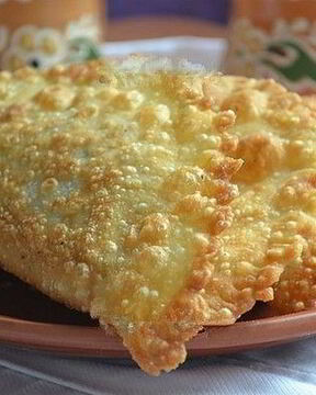 Чебуреки на заварном тесте