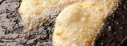 чебуреки с картошкой. Шаг 7