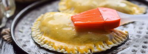 чебуреки в духовке. Шаг 7