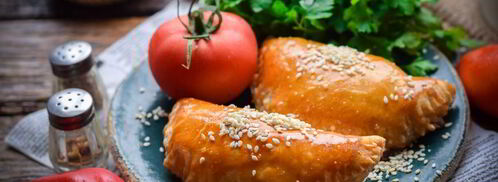 чебуреки в духовке. Шаг 8