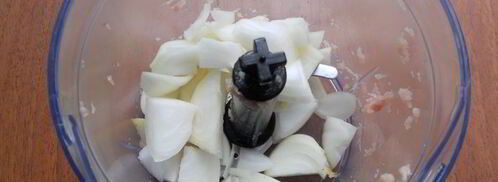 хрустящие чебуреки со смешанным фаршем. Шаг 2