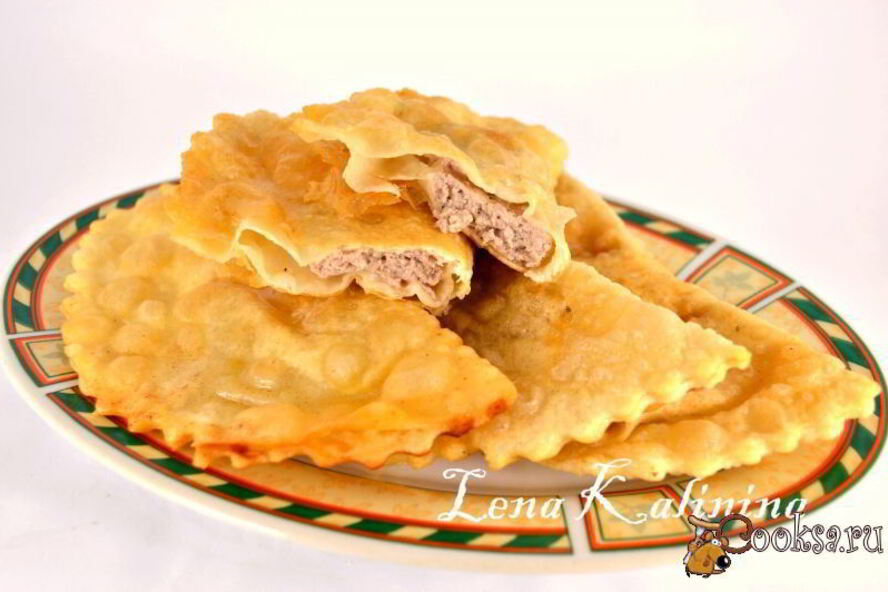 Рецепт крымских чебуреков