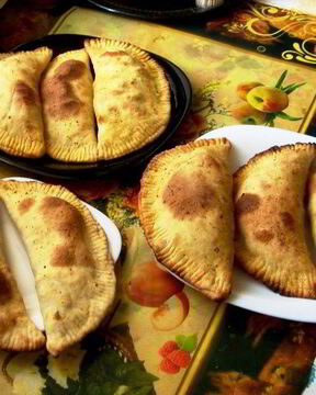 Крымские печеные Чебуреки